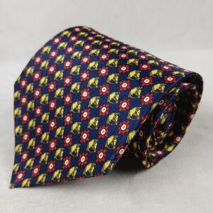 Pierre Balmain 3.75x59 Mens Tie Equestrian Italy Woven‎ Classic